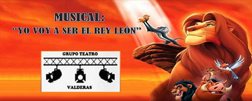 Hacia pasatiempo alimentar Voy a ser el Rey León Teatro Valderas | LeonTelevision.com