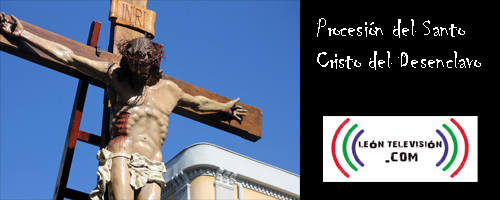 Procesión del Santo Cristo del Desenclavo León 2019